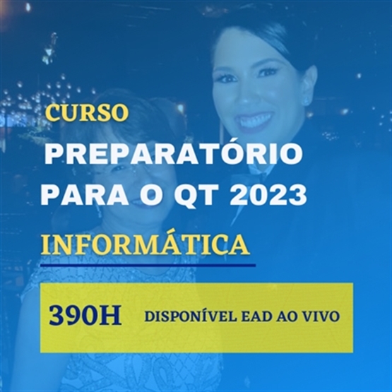 Curso Preparatório para o QT INFORMÁTICA - 2023