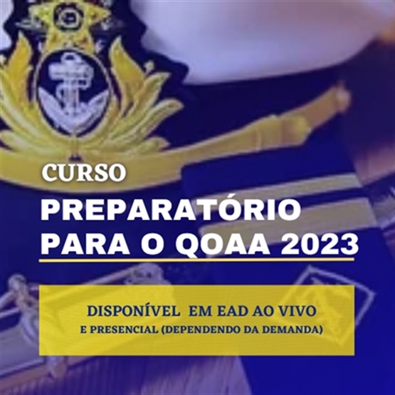 Curso Preparatório para o  QOAA/QOAFN 2023